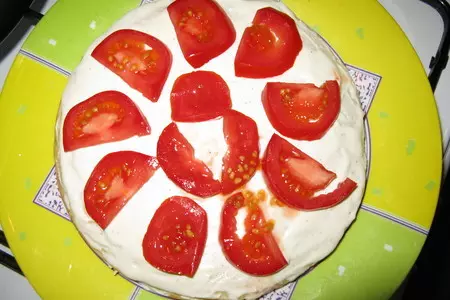 Блинный закусочный торт: шаг 4