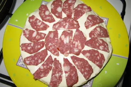 Блинный закусочный торт: шаг 5