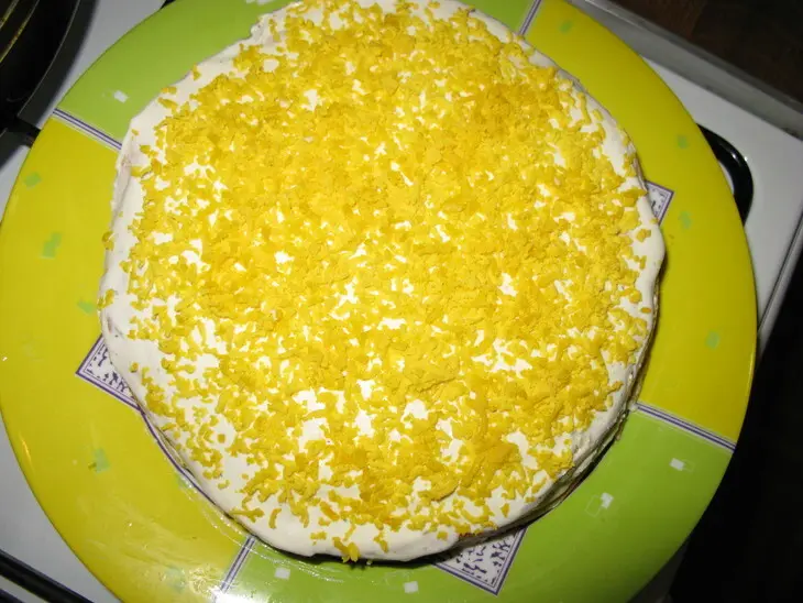 Блинный закусочный торт: шаг 6