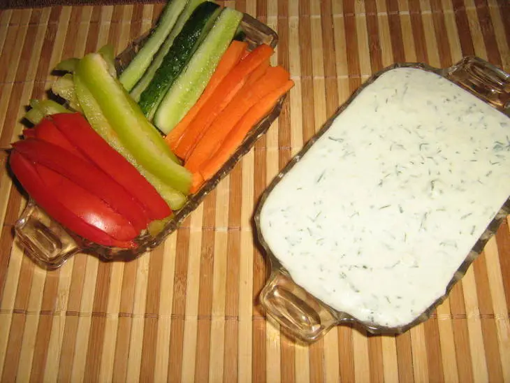 Вкусный соус к свежим овощам.: шаг 2