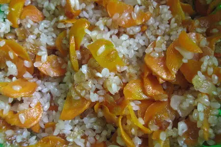 Индейка фаршированая рисом и овощами: шаг 6
