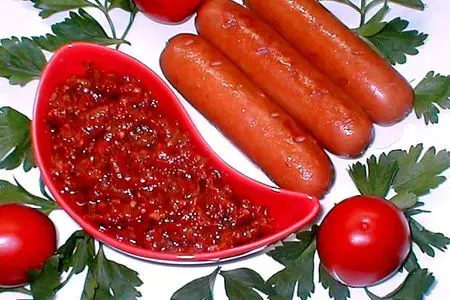 Аджика  из  соленых  огурцов: шаг 4
