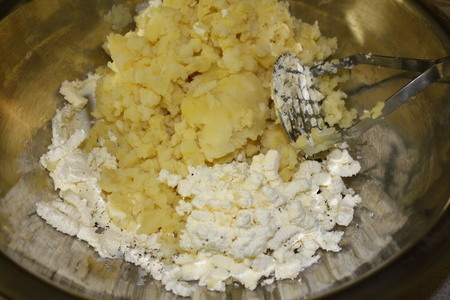 Пампушки творожно-картофельные: шаг 1