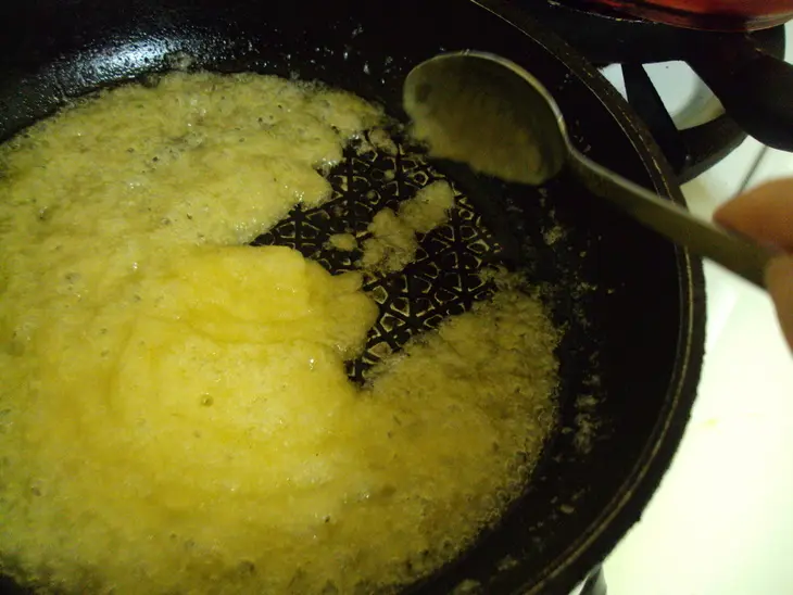 Маковые пирожные с яблоками: шаг 2