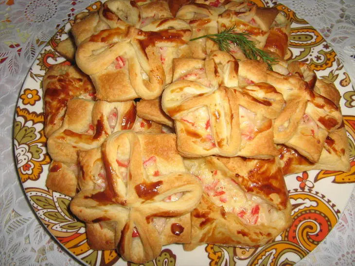 Слоёные пирожки: шаг 2
