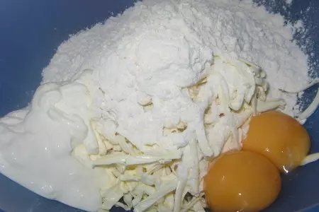 Рогалики с безе.: шаг 1
