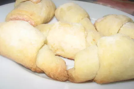 Рогалики с безе.: шаг 6
