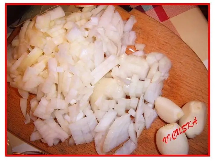 Огнеопасный чили с фасолью,  грудинкой и рисом.: шаг 2