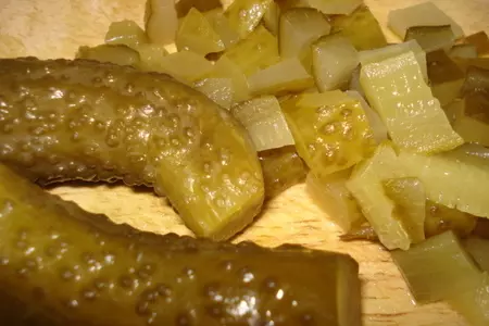 Солянка мясная - первая!!!: шаг 3
