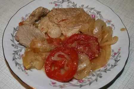 Свинина с яблоками в пиве: шаг 9