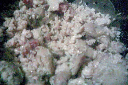 Чашечки с куриной начинкой: шаг 2