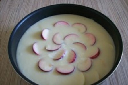 Двухслойный пирог с яблоками: шаг 5
