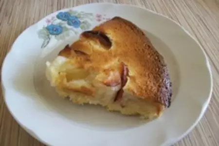 Двухслойный пирог с яблоками: шаг 6