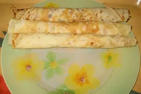 Десертные блинчики "лакомка": шаг 5