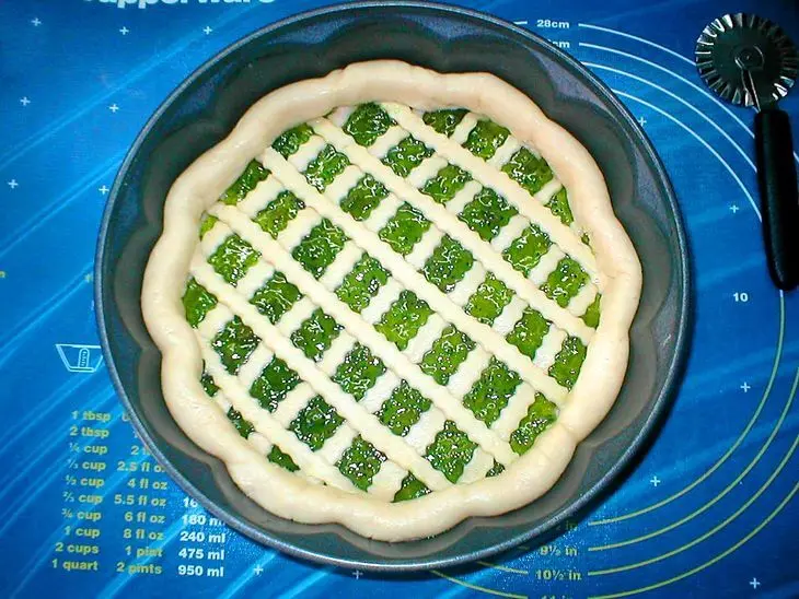 Любимый  творожный пирог: шаг 7