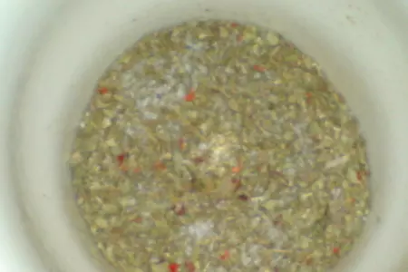 Мясо ,запеченное под сметанно-горчичным кремом и нашпигованое черносливом: шаг 2