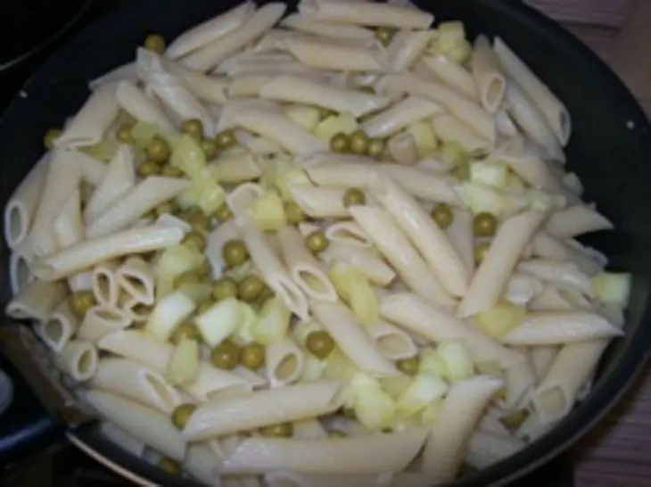 Макароны с кабачком: шаг 3