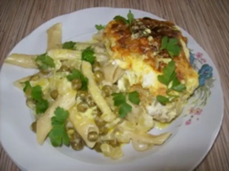 Макароны с кабачком: шаг 6