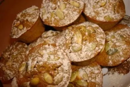 Тыквенные маффины с корицей и семечками: шаг 6