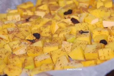 Шарлотка тыквенная: шаг 1