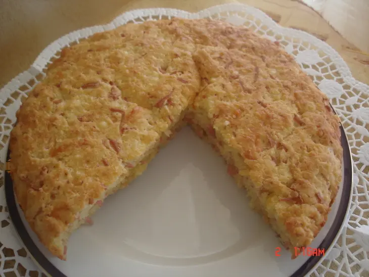 Соленый кекс: шаг 4