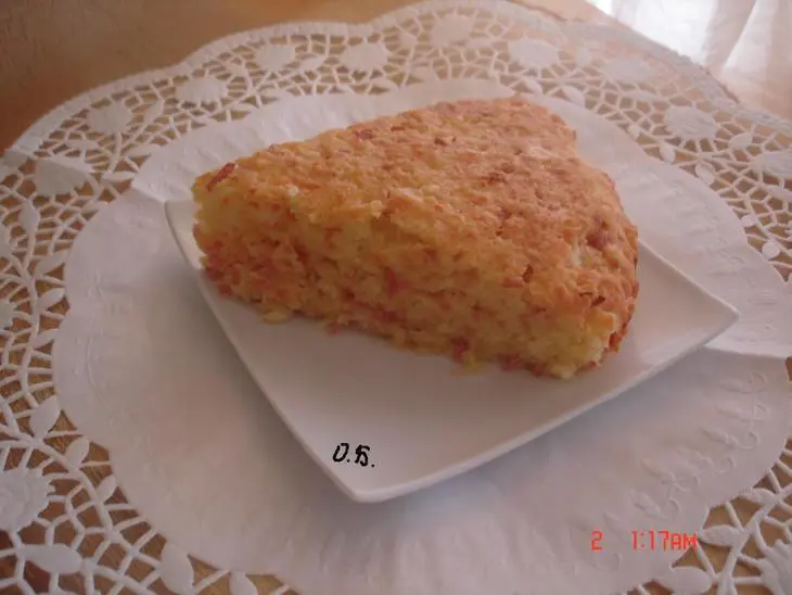 Соленый кекс: шаг 5