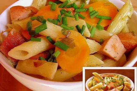 Макароны по-простому, по-быстрому: шаг 2
