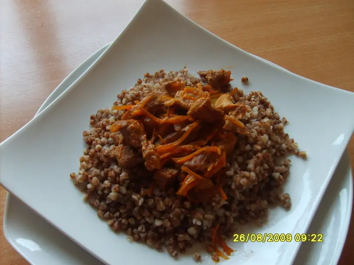 Гречневая каша с мясом: шаг 8