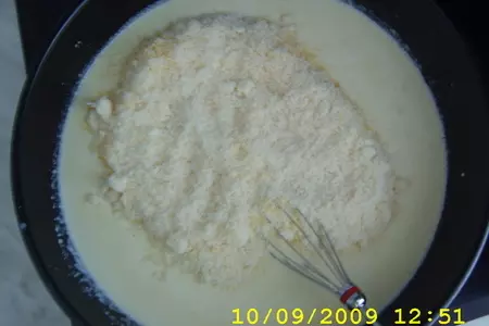 Гратэн капустный под сырно-сливочным соусом: шаг 5