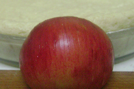 Яблочный пирог заливной: шаг 9