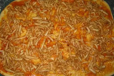 Булочки с яблоком из быстрого теста: шаг 2