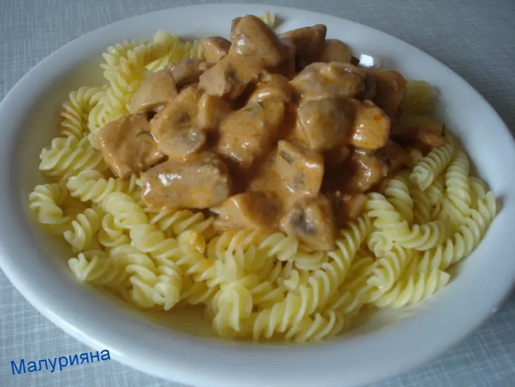 Мясо в сырном соусе: шаг 6