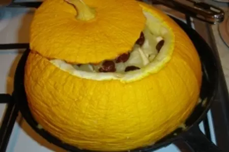 Фаршированная тыква «вкусняшка»: шаг 1