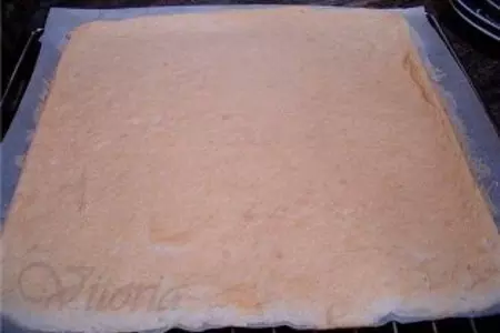 Шоколадное полено: шаг 1