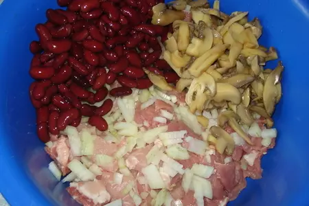 Мясо  в горшочке: шаг 2