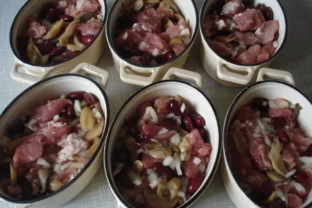 Мясо  в горшочке: шаг 3