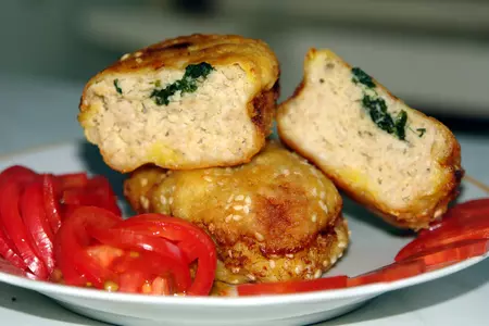 Блюда из куриного фарша: шаг 7