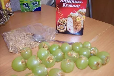 Пирог виноградный: шаг 1