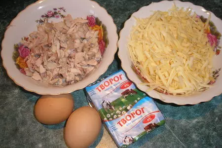 Пирог-запеканка из кабачка-цукини и курицы: шаг 4