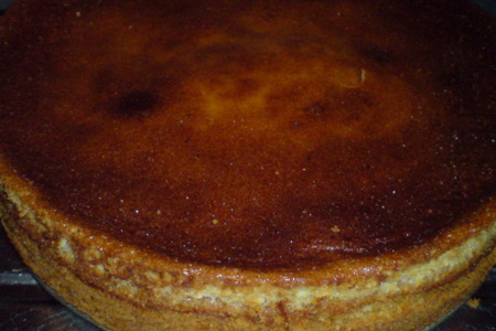Яблочный пирог под медово-сметанно-яичной заливкой: шаг 7