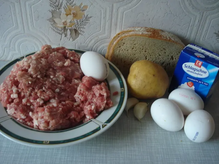 Запеканка с фрикадельками: шаг 1