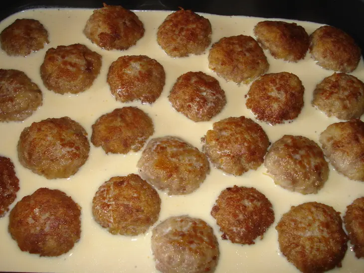 Запеканка с фрикадельками: шаг 6