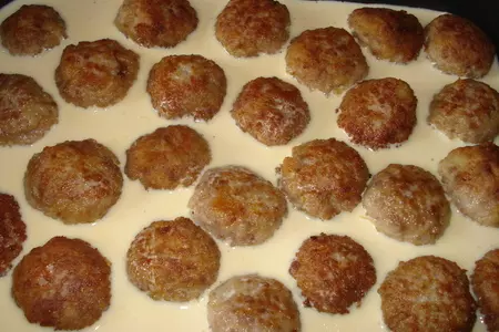 Запеканка с фрикадельками: шаг 6