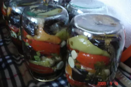 Баклажаны с овощами: шаг 7