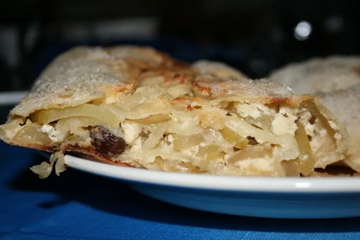 Старинный баварский яблочный струдель: шаг 7