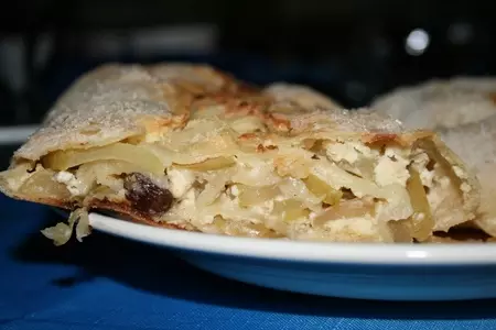 Старинный баварский яблочный струдель: шаг 7