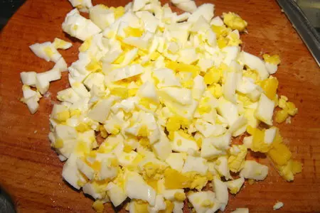 Открытый пирог с капустой и яйцами: шаг 3