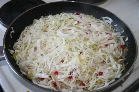 Штрудель с  капустой: шаг 1
