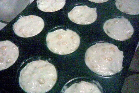 Кабачки с кукурузой: маффины и оладушки: шаг 2