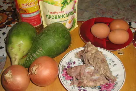 Салат "ташкент": шаг 1